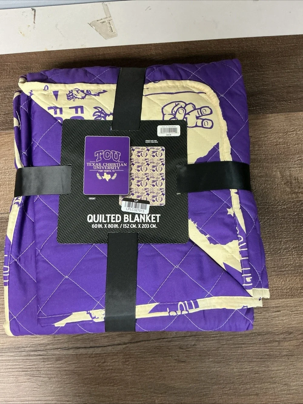 TCU Horned Frogs Quilted Blanket